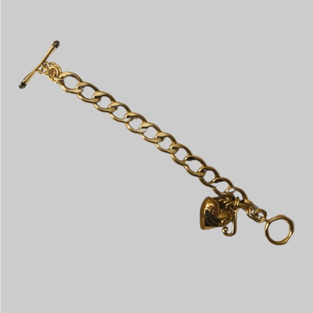 ‼️💥PRICE DROP ☄️ Juicy Couture Gold Tone Starter Bracelet - Picture 9 of 9